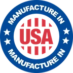 Manufactured in the USA badge